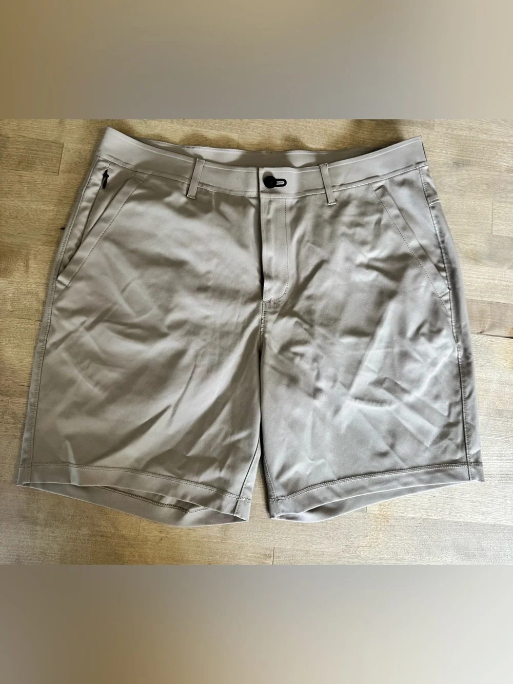 Public Rec Men's Athletic Golf Shorts - Light Taupe 6”